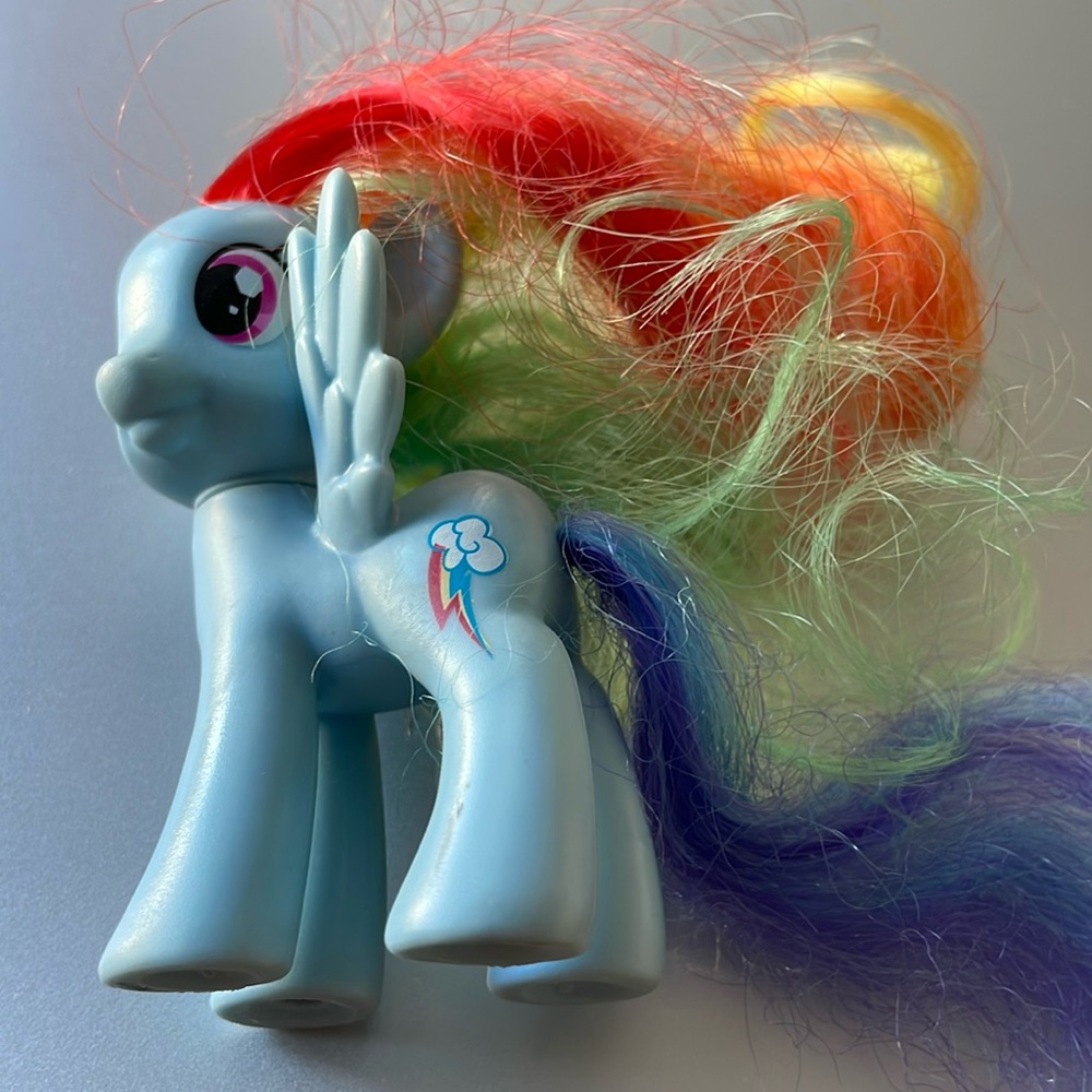 My Little Pony MLP Rainbow Dash 3” Pony